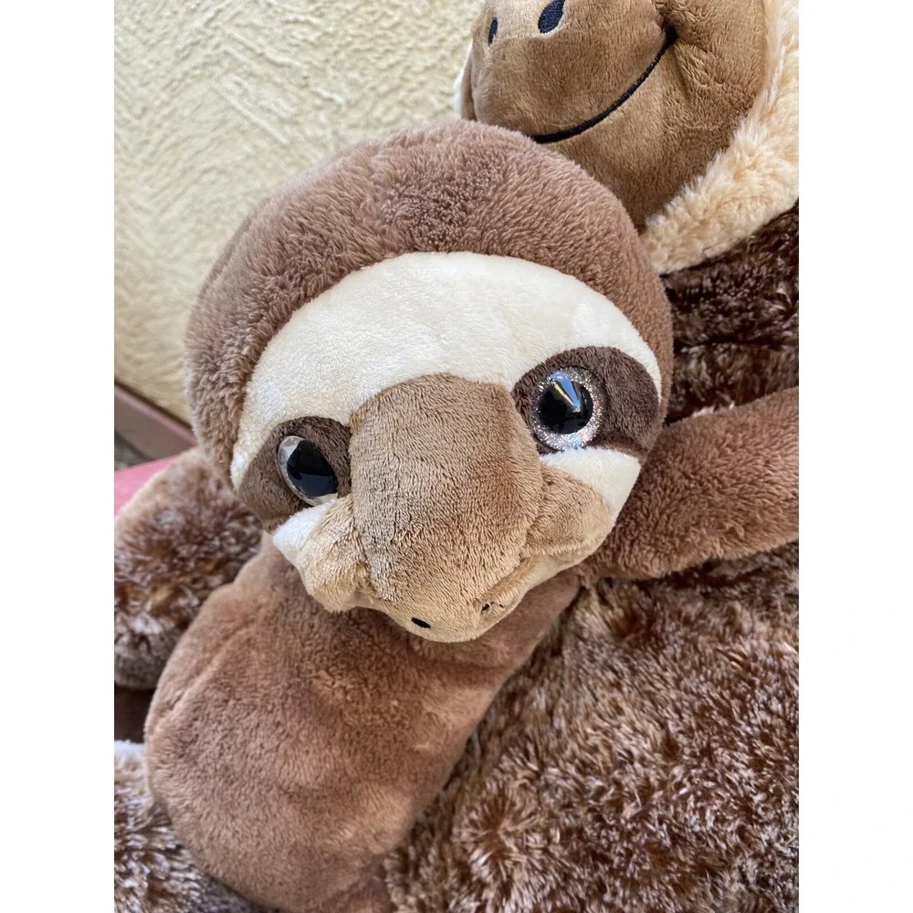 Dan Dee Collectors Choice Mother Baby Sloth Jumbo Giant 35